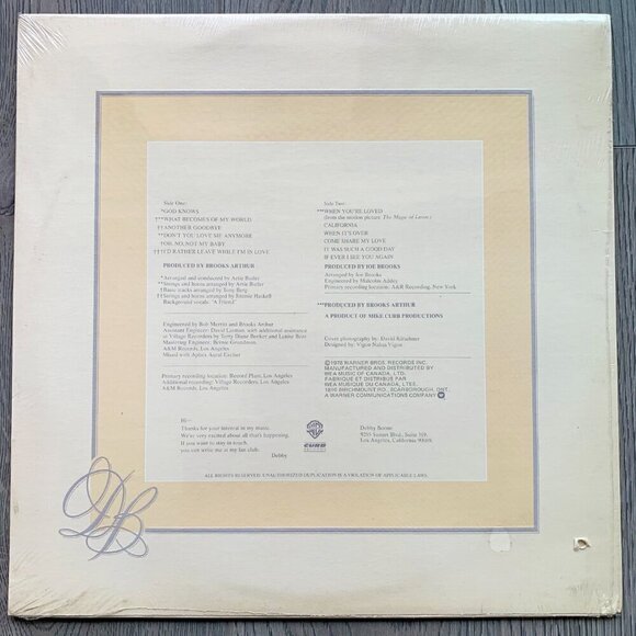 Vintage 70s Debby Boone Midstream Vinyl LP Pop Soft Rock New & Unopened - Picture 2 of 2